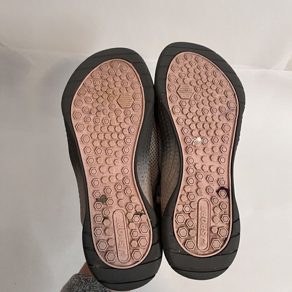 JSport Tahoe Encore Women Size 8 M Comfort Athletic Water Shoes Lt. Gray anPink - Picture 4 of 7